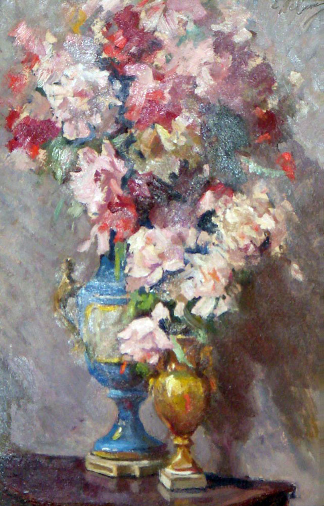 «Квіти». 1950-і рр. Полотно, олія